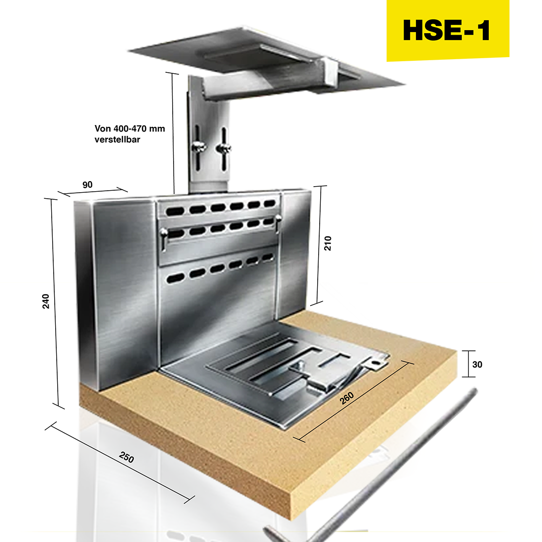 HSE-1 einbaubar in baugleichen Einsätzen