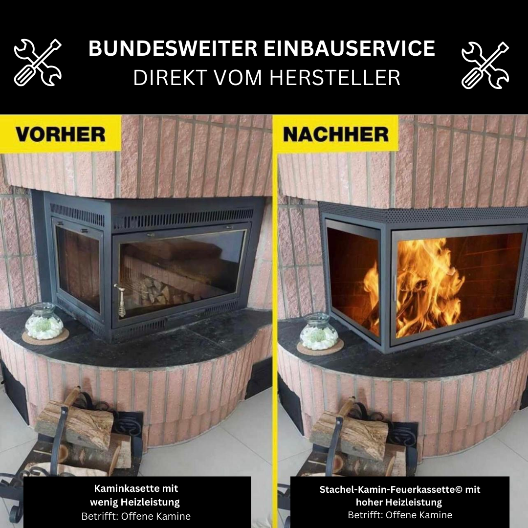 Stachel-Kamin-Feuerkassette© ab 4.500 € zzgl. Einbau