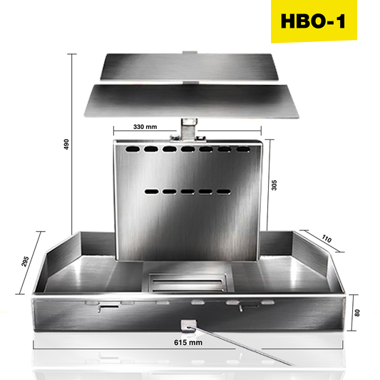 HBO-1 einbaubar in baugleichen Einsätzen