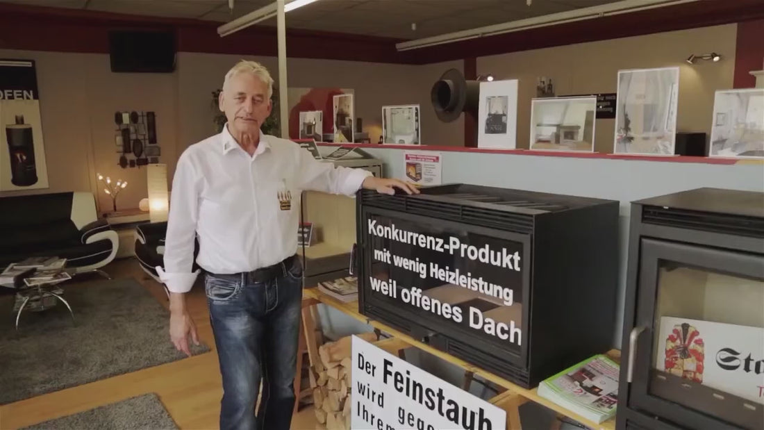 Offener Kamin wird zum Heizkamin